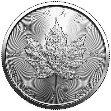 Canadian Maple Leaf 1 oz Silver 2021