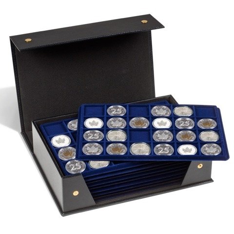 Coin box Leuchtturm TABLO for 10 trays