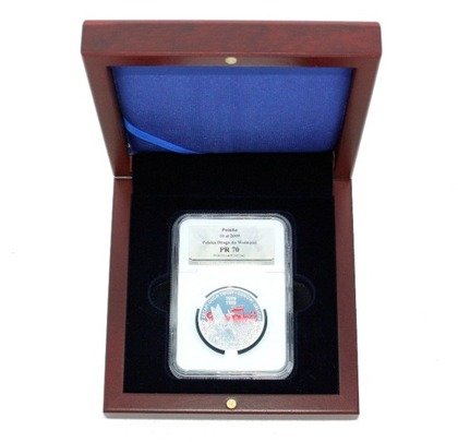 Coin box for SLAB (63 x 85 mm) Volterra (Mahogany)
