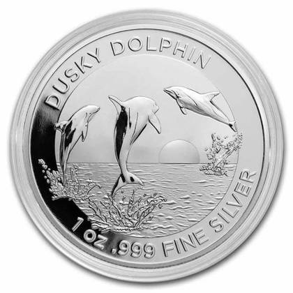 Dusky Dolphin 1 oz Silver 2022