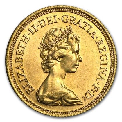 Gold Sovereign Elizabeth II - Great Britain 1974-1982