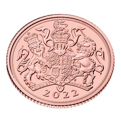 Great Britain: Gold Half Sovereign Elizabeth II 2022 