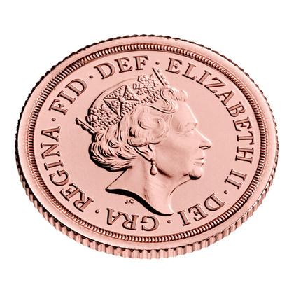 Great Britain: Gold Quarter Sovereign Elizabeth II 2022 