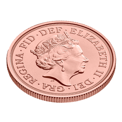 Great Britain: The Double Sovereign Elizabeth II 2022 