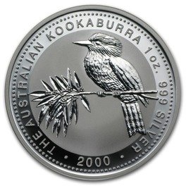 Kookaburra 1 oz Silver 2000