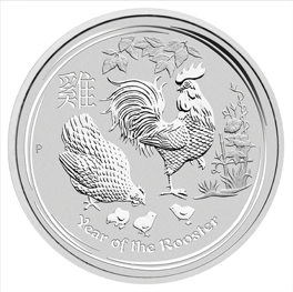 Lunar II: Year of the Rooster 1/2 oz Silver