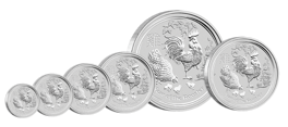 Lunar II: Year of the Rooster 2 oz Silver 2017