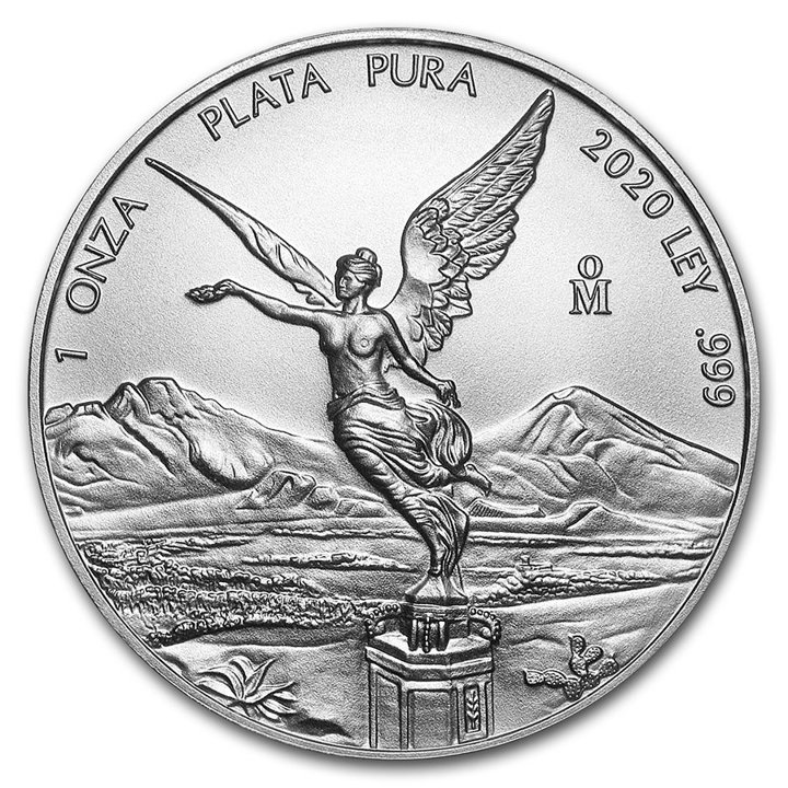 Mexican Libertad 1 oz Silver 2020 