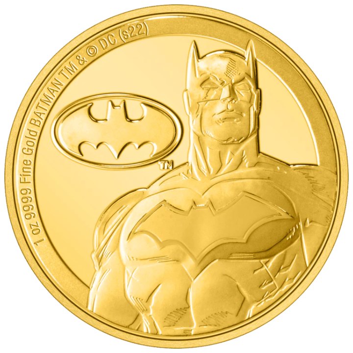 Niue: DC Comics - Batman 1 oz Gold 2022 Proof