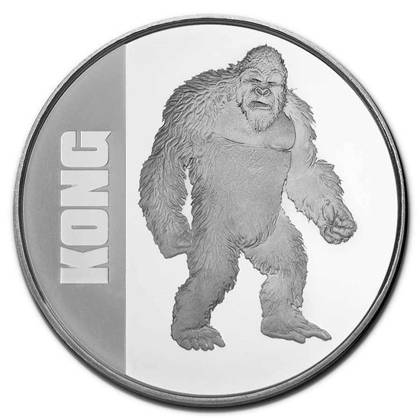 Niue: King Kong 1 oz Silver 2021