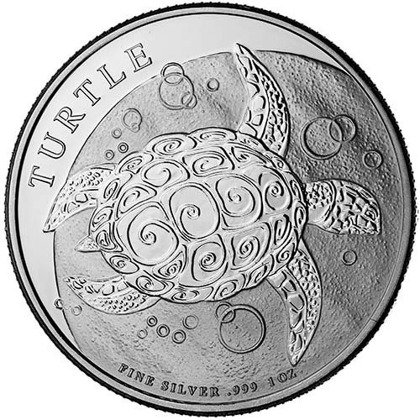 Niue Turtle 1 oz Silver 2016