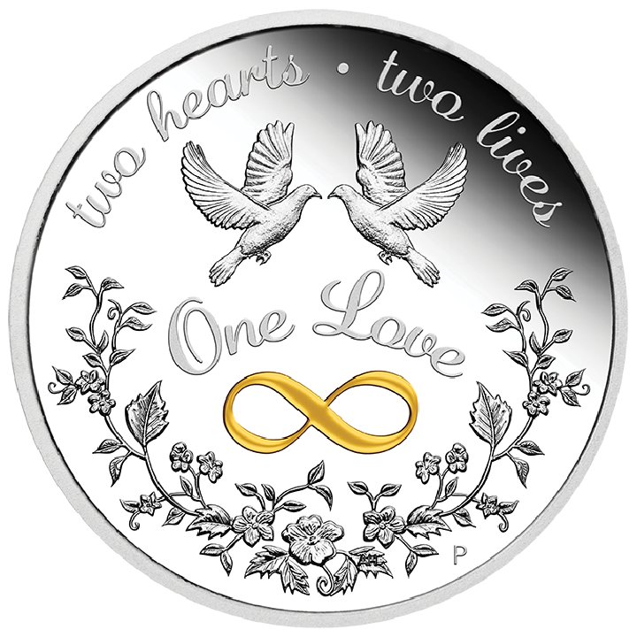 One Love coloured 1 oz Silver 2023 Proof