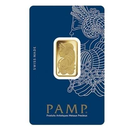 Pamp Suisse Fortuna Veriscan 10 gram Gold Bar LBMA