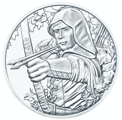 Robin Hood - 825th Anniversary of the Vienna Mint 1 oz Silver 2019