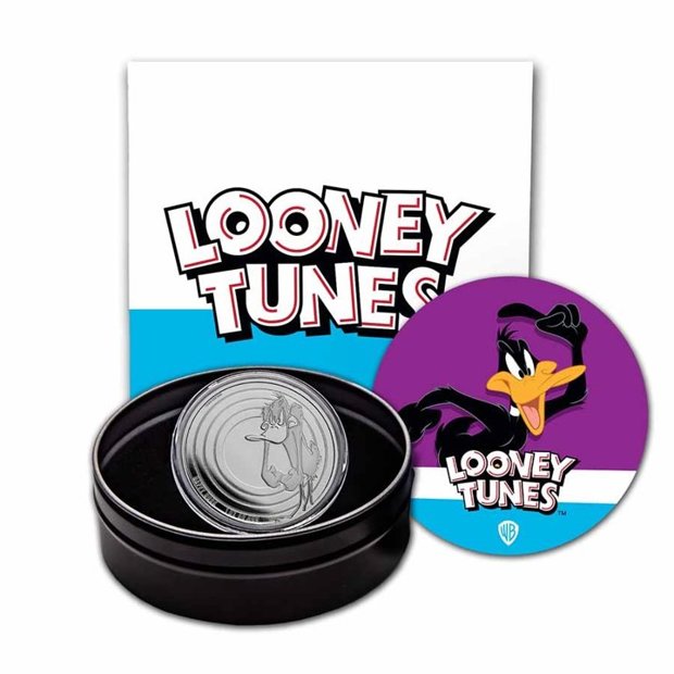Samoa: Looney Tunes - Daffy Duck 1 oz Silver 2022 Proof