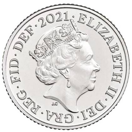 The 2021 United Kingdom Brilliant Uncirculated Annual Coin Set of 13 coins 