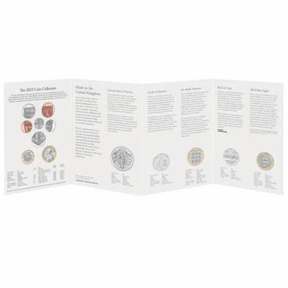 The 2022 United Kingdom Brilliant Uncirculated Annual Coin Set Set of 13 Coins 