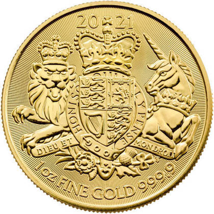 The Royal Arms 1 oz Gold 2021
