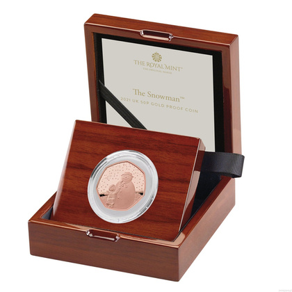 The Snowman Gold  2021 Proof 