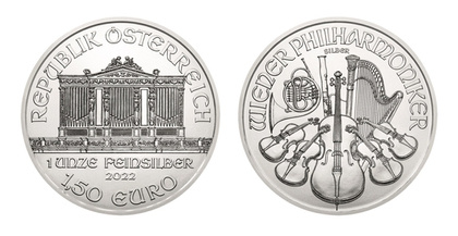 Vienna Philharmonic 1 oz Silver 2022
