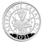 1,150 Years Since the Coronation of Alfred the Great Silver 2021 Proof 