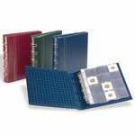 Album for coin Holders OPTIMA (blue) with 10 clear pocets
