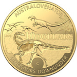 Australian Dinosaurs 1/10 oz Gold 2022 Proof 