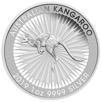 Australian Kangaroo 1 oz Silver 2019