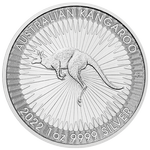 Australian Kangaroo 1 oz Silver 2022