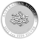 Australian Nugget: Little Hero Nugget 1 oz Silver 2022