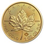 Canadian Maple Leaf 1 oz Gold Random Year
