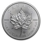 Canadian Maple Leaf 1 oz Silver 2014