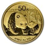 China Panda 1/10 oz Gold 2011