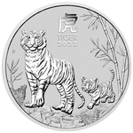 Lunar III: Year of the Tiger 1/2 oz Silver 2022