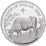 Lunar: Year of the Ox 2021 5 oz Silver 2021 Proof