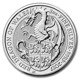 The Queen’s Beasts: The Red Dragon of Wales 2 oz Silver 2017