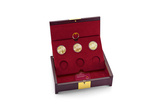 The collector case for 6 coins Proof The Gold of the Incas 