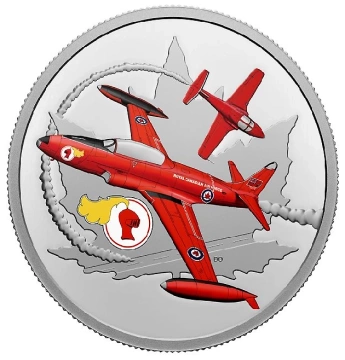 Canadá: El Caballero Rojo coloreada 2 oz Plata 2022 Proof
