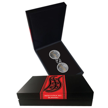 Maui y el primer perro: juego de 2 monedas 2 x 1 oz Plata 2020 Proof