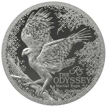 Moneda de plata The Odyssey Of The Sky - Águila Marcial 1 onza de plata 2026 Proof