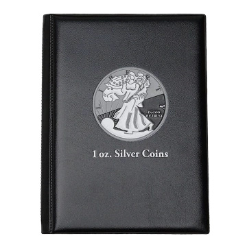 Leuchtturm - Estuche nobile para 1 moneda American Eagle (negro)