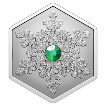 Canadá: Snowflake 1 oz Plata 2025 Reverse Proof