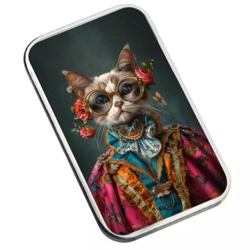 The Holy Land Mint - Human Cats - Coco coloreada 1 onza Plata 2025