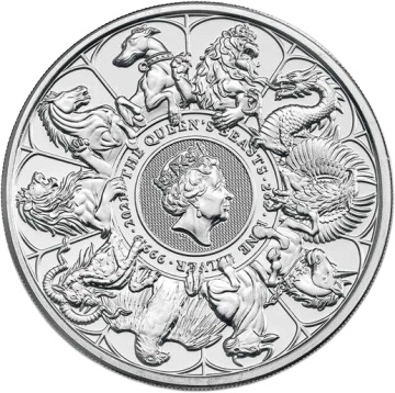 Bestias de la Reina Completer 2 oz Plata 2021