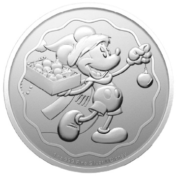 Niue: Disney - Seasons Greetings 1 oz Plata 2025