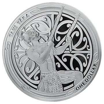 Maui y el Sol: lote de 2 monedas 2 x 1 oz Plata 2018