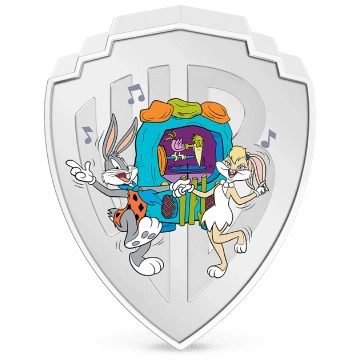 Niue: Looney Tunes Mashups - Picapiedra de color 2 onzas Plata 2023 Proof