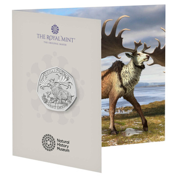 Ice Age Giants - Giant Deer 50p Cuproníquel 2024