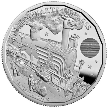 Harry Potter: Hogwarts Express 2 oz Plata 2022 Proof