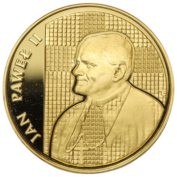 Moneda de Oro Juan Pablo II 10 00 Zlotys 1 onza de Oro 1989 Proof